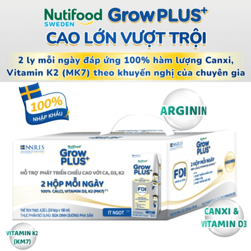 mua 1 thung 24 hop sua bot pha san growplus cao lon vuot troi 180ml tang 1 bo do choi cau ca nutifood 2