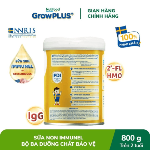 mua 2 sua bot growplus sua non immunel tu 2 tuoi lon 800g tang 1 do choi golf nutifood 3