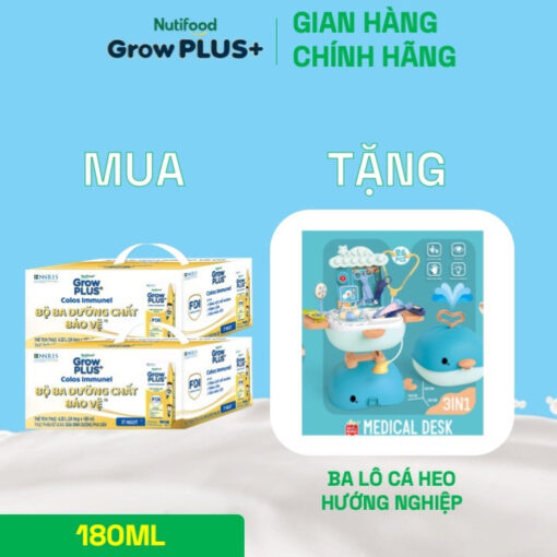 mua 2 thung 24 hop sua bot pha san growplus sua non immunel 180ml tang 1 ba lo ca heo huong nghiep nutifood 4