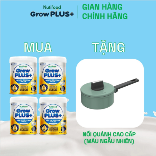 mua 4 sua bot nutifood growplus sua non tang de khang tren 1 tuoi tang cuong he mien dich tieu hoa tot lon 800g tang 1 chao van da da nang size 26 nutifood 2