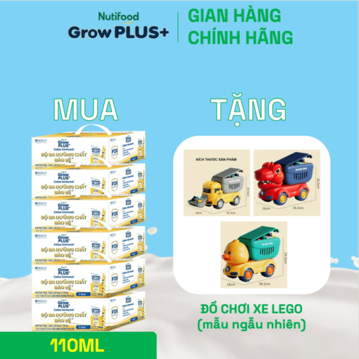 mua 6 thung 24 hop sua bot pha san growplus sua non immunel 110ml tang 1 do choi xe logo nutifood 3